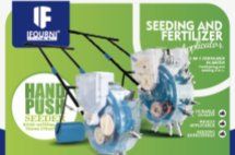 IFOURNI Hand Push Seeder and Seeding Fertilizer Applicator